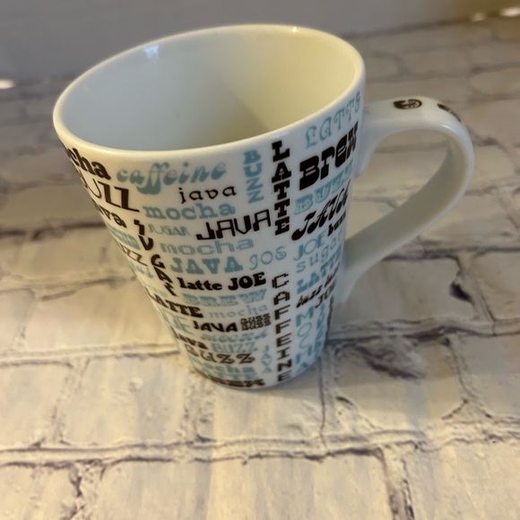 JONATHAN ADLER FOR BARNES & NOBLE JAVA/MOCHA/LATTE PRINT CUP/MUG - Picture 6 of 8